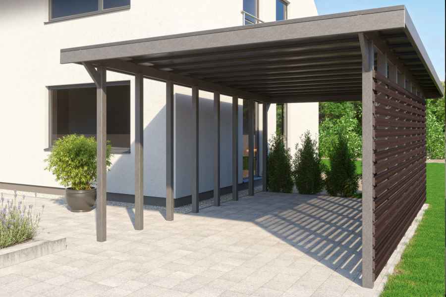 Carports och Tak - Komposittrall och WPC-golv